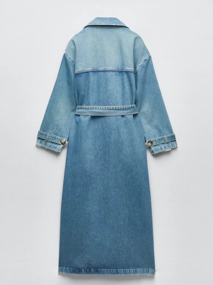 Sterlin Denim Trench