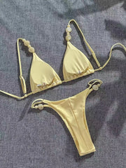Sexy Pearls Strap Micro Bikini