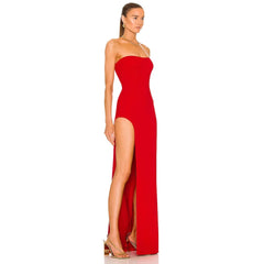 Sexy Strapless Backless Celebrity Club Party Dress