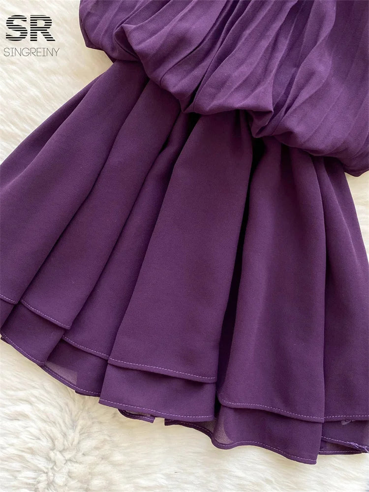 Senior Pleated Dress