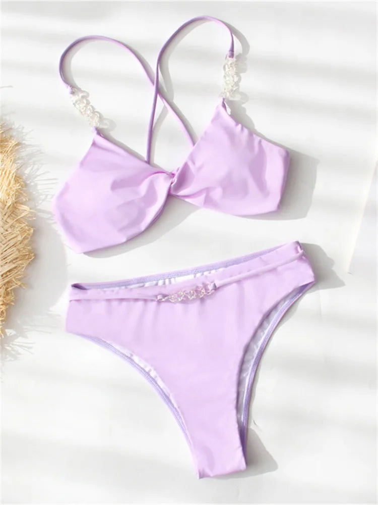 Sexy Purple Bikini