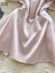 Birthday Party Satin Dress