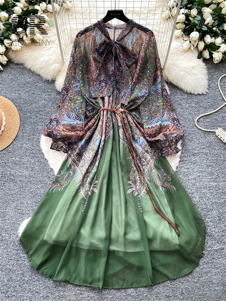 Vacation Chiffon ShirtDress
