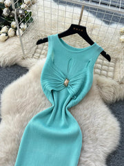 Hollow Out Feminine Dress