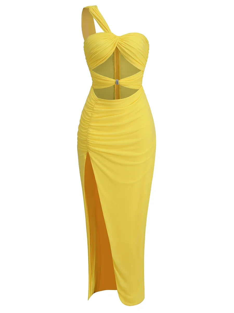 Hollow out Prom Gown Chic Elegant Dress