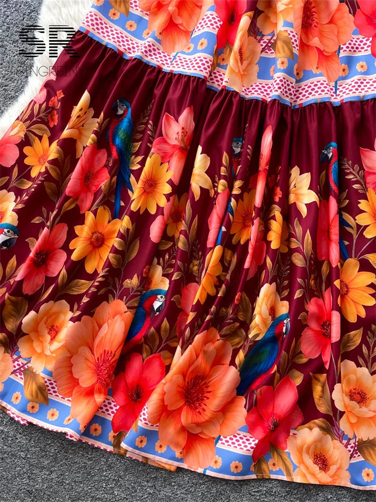 Vacation Print SunDress