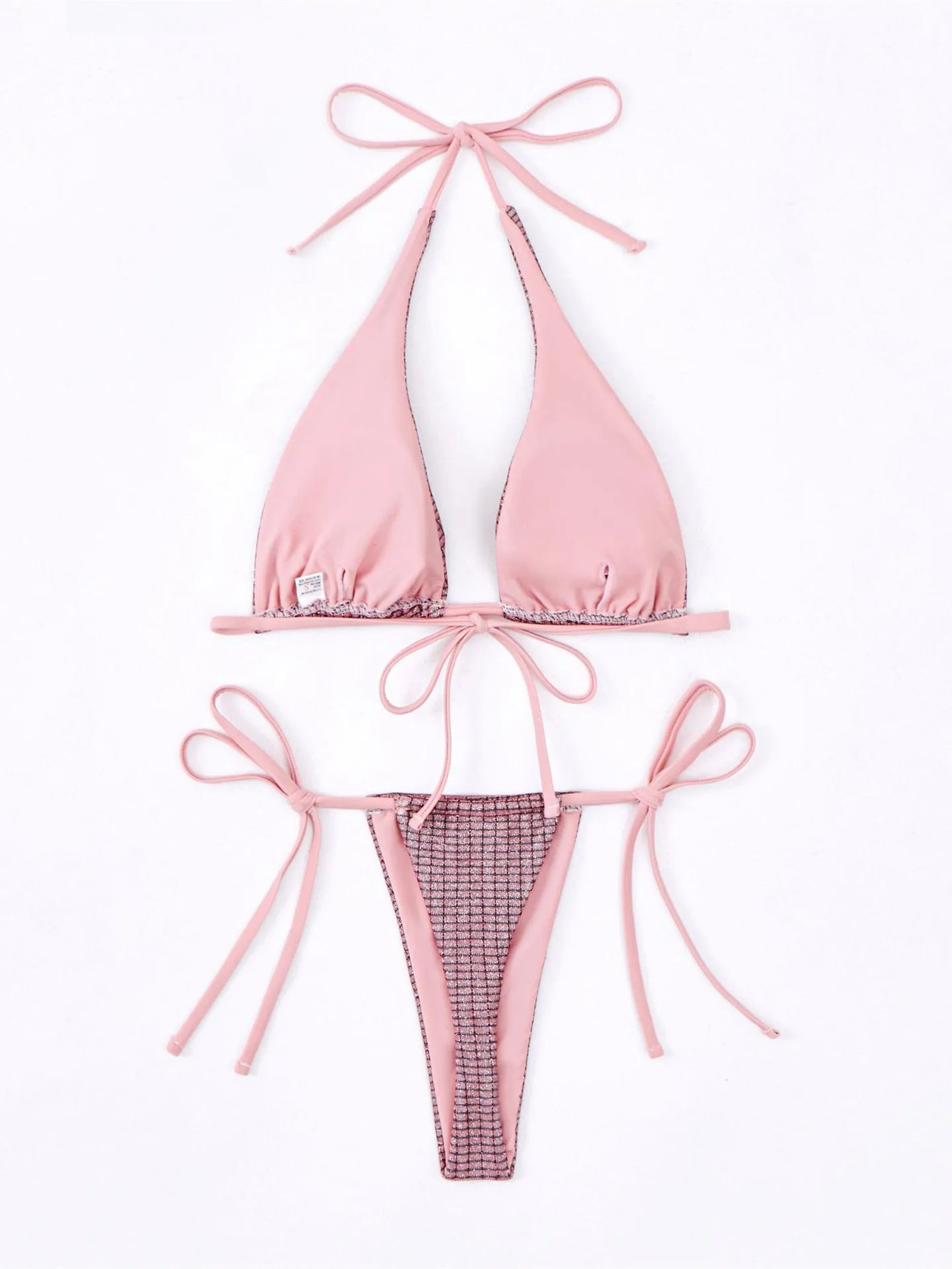 Shiny Purl Bikini Set