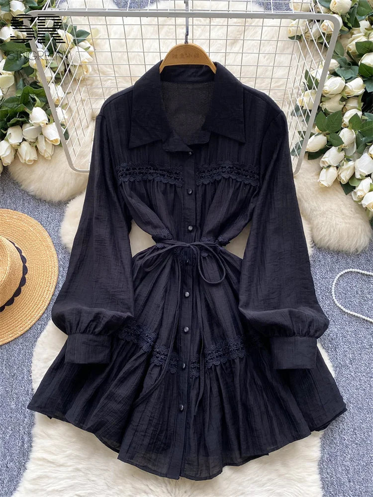 Gentle Korean Shirt Dress