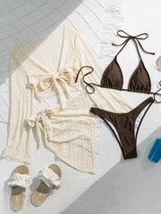 Sexy Mesh 4 Piece Bikini