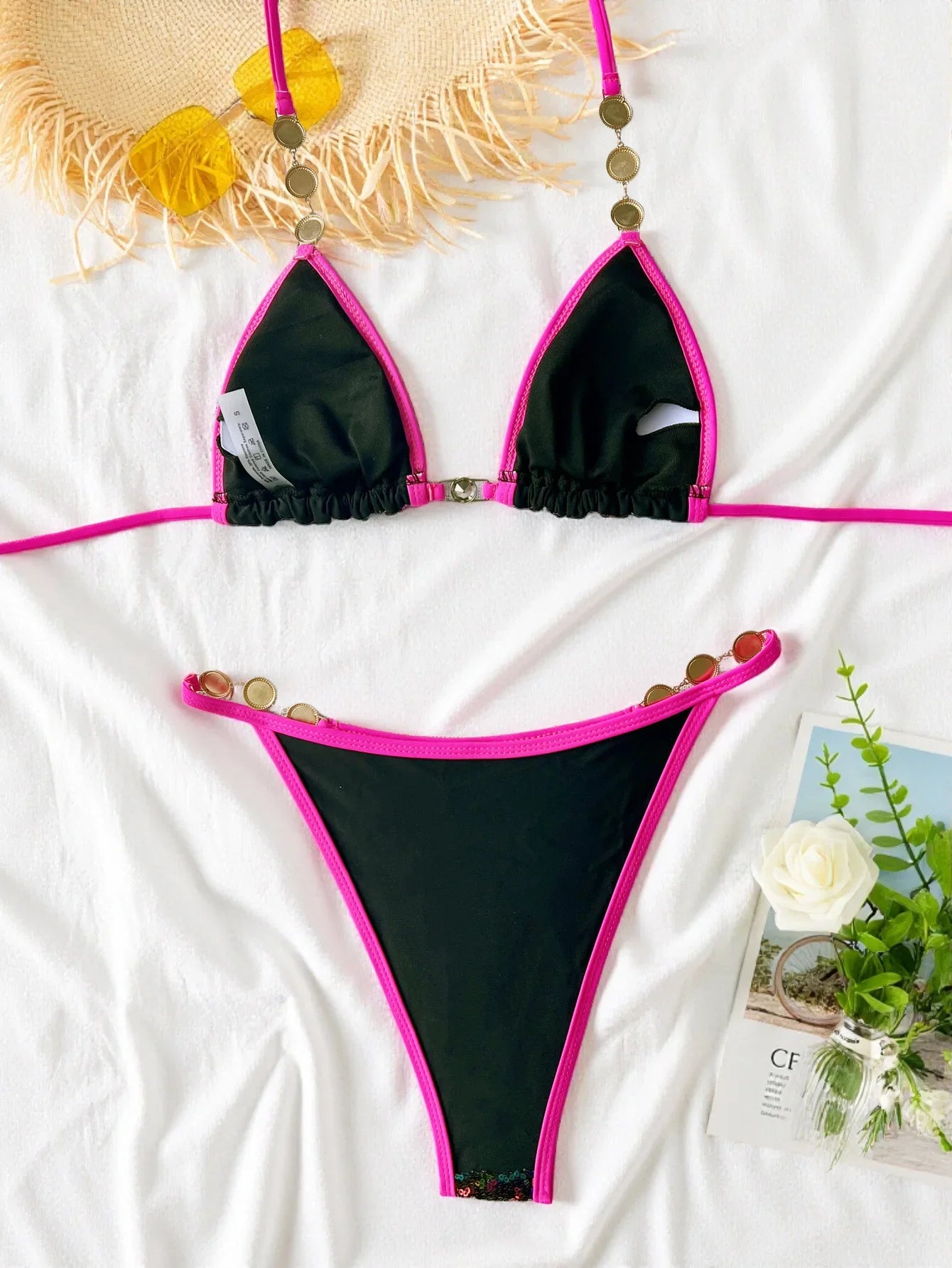 New Luxury Rhinestones Bikini Set