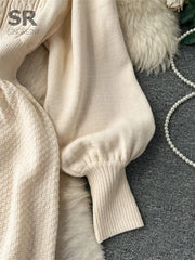 Loose Casual Knit Long Dress
