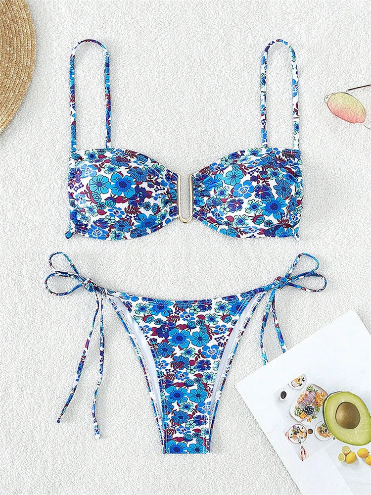 Sexy U Wire Bikini Set