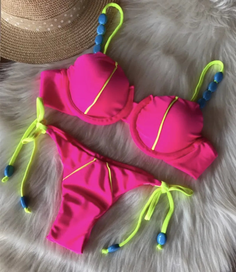 New Sexy Push Up Bikini Set
