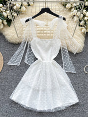 Sweet Polka Dot Party Dress