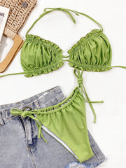 Pleated Swimsuit
