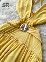 Mesh Beach Vacation Dress