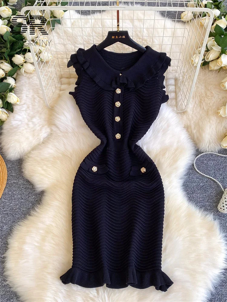 Ruffle Chic Dress