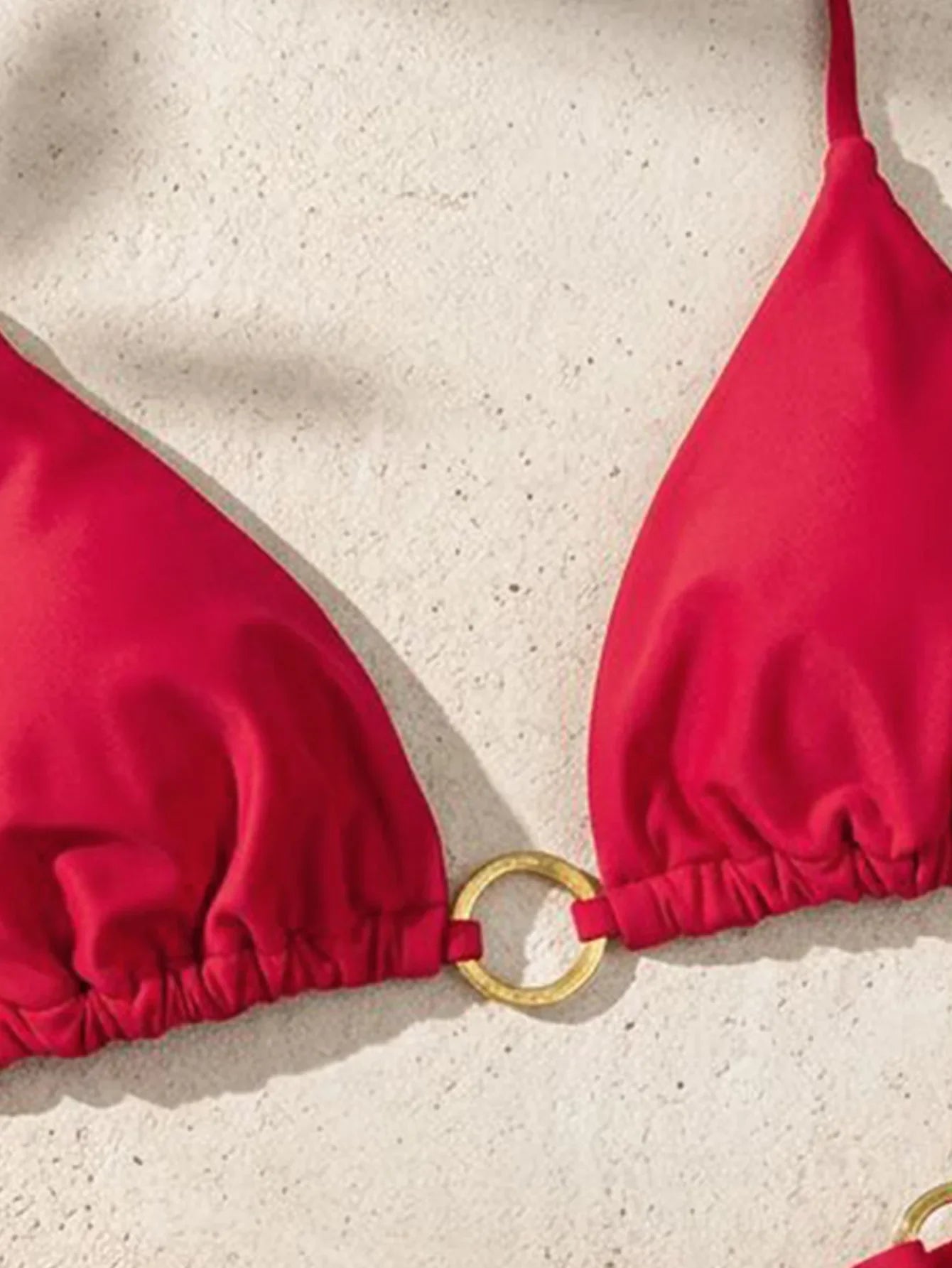 Sexy Red Micro Bikini Set