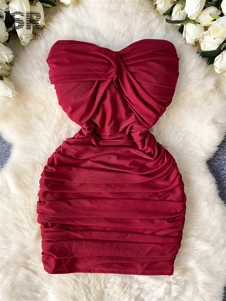 Strapless Mini Dress