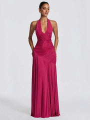 Halter Sexy Bodycon Maxi Dress