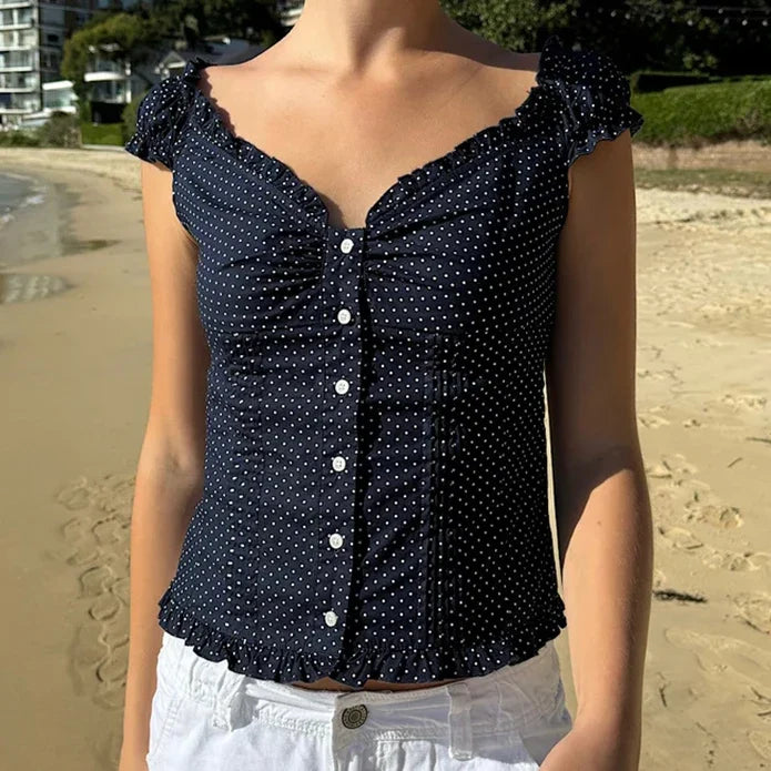 Vintage Bodycon Tank Tops