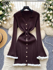 Autumn Sweet Basics Knit Dress
