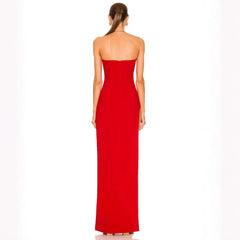 Sexy Strapless Backless Celebrity Club Party Dress