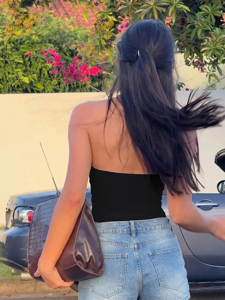 Halter Sling Tank Tops