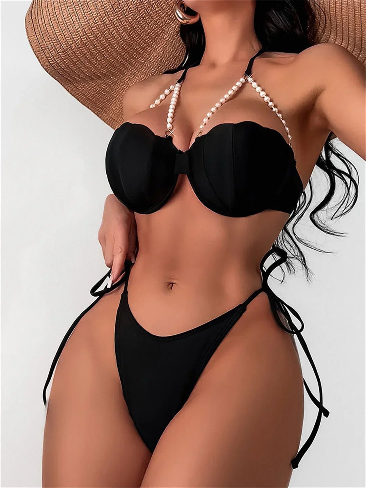 Sexy Shell Shape Underwire Bikini