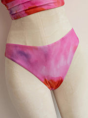 Pink Tie Dye Gradient Bikini Set