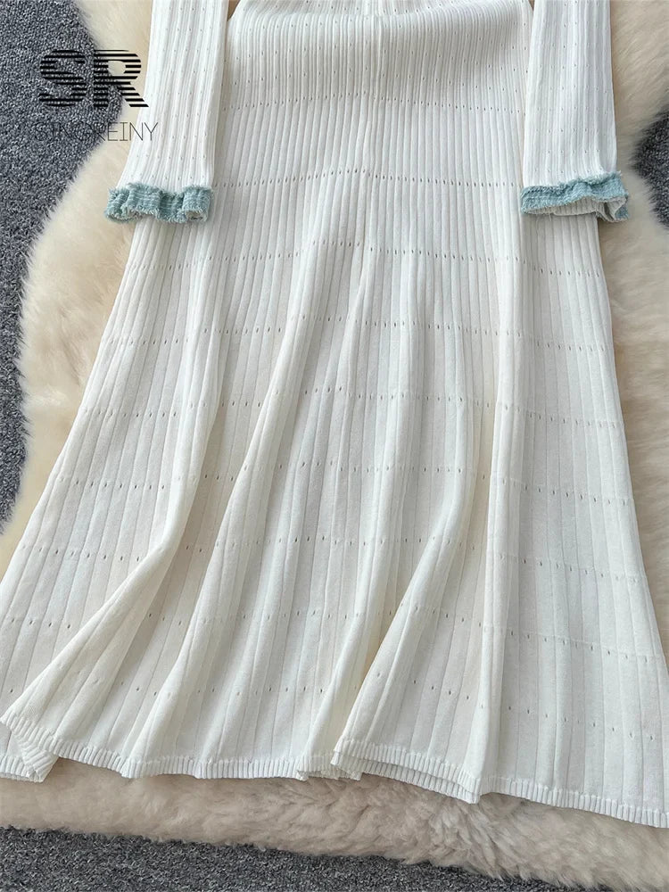 Luxury Autumn Sweater Dress