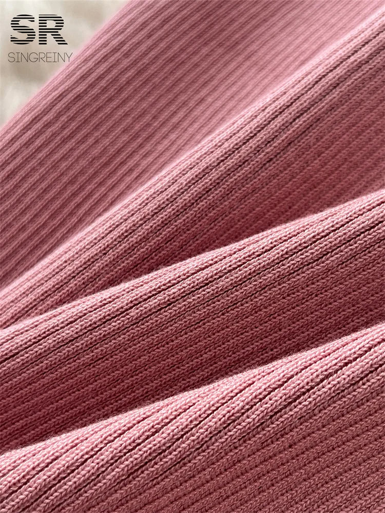 Basics Autumn Knitted Dress