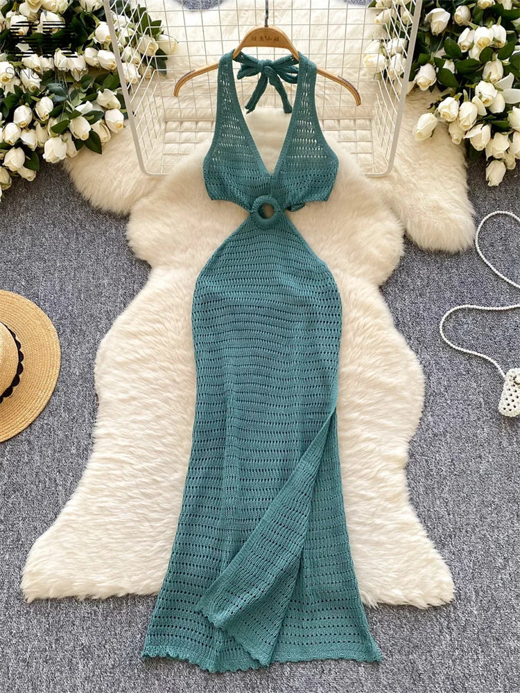 Backless Beach Dress