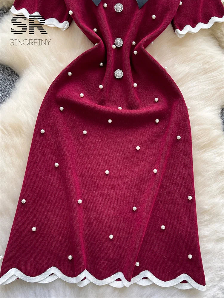 Vintage Luxury Knitted Dress