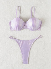Sexy Shell Underwire Bikini Set