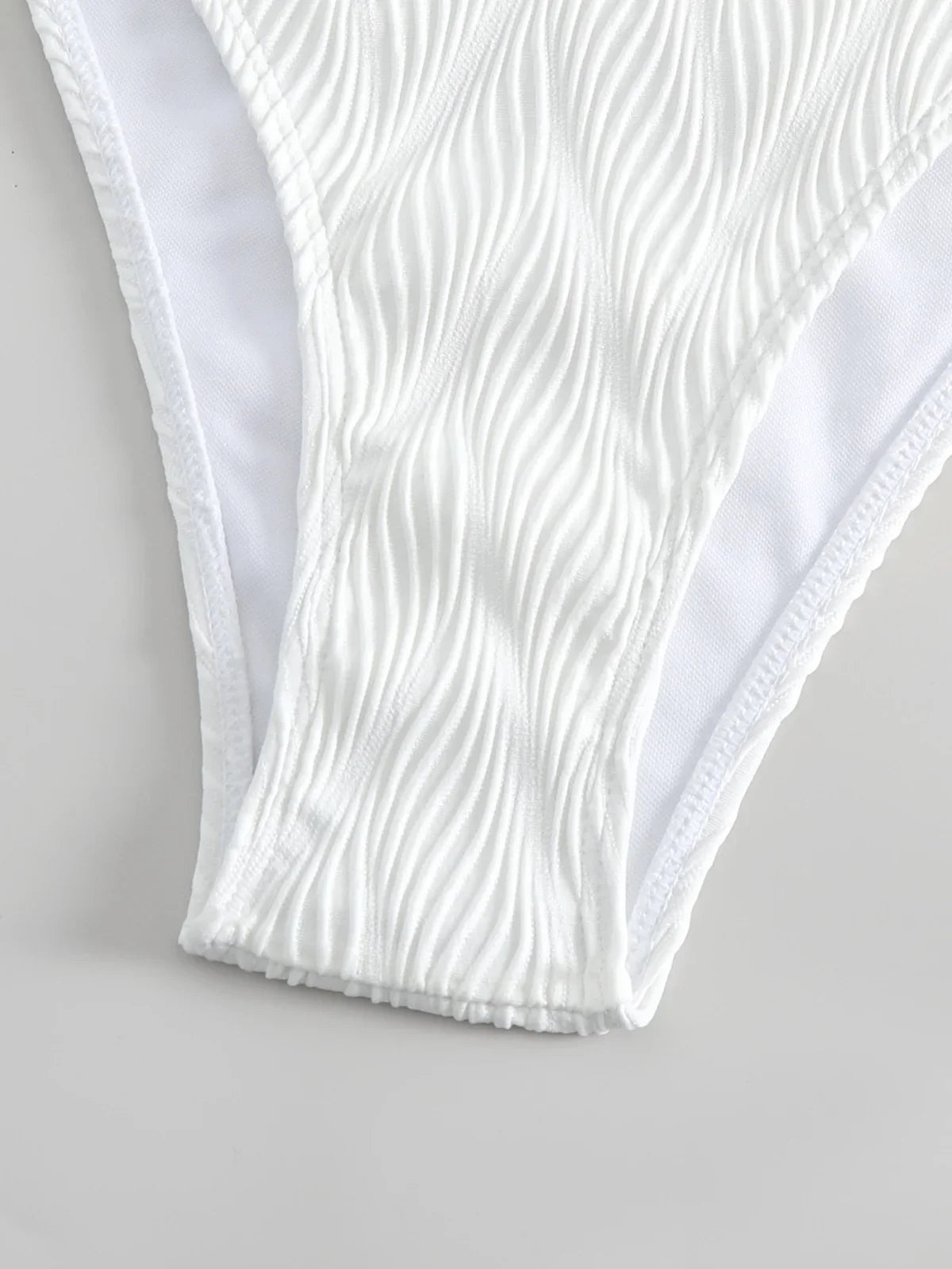 Sexy White Thong Bikini
