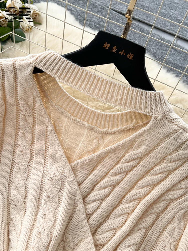 Halter Sweater Dress