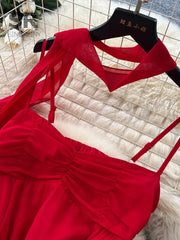 Flowy Chiffon Vacation Dress