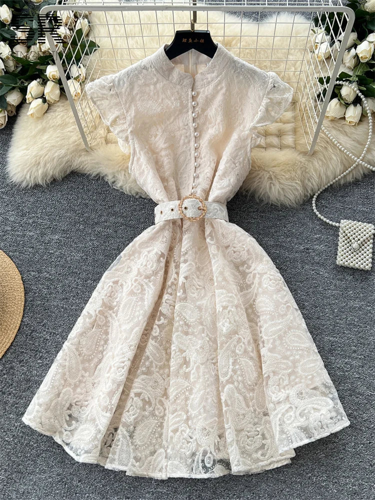 Senior Luxury Lace Dress