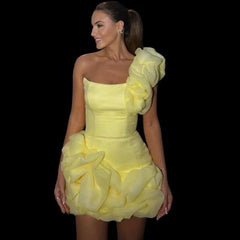 Yellow Party Dress