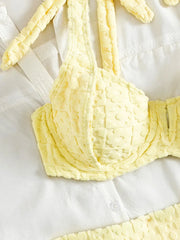 S - XL V Shaped Underwired Female Swimsuit