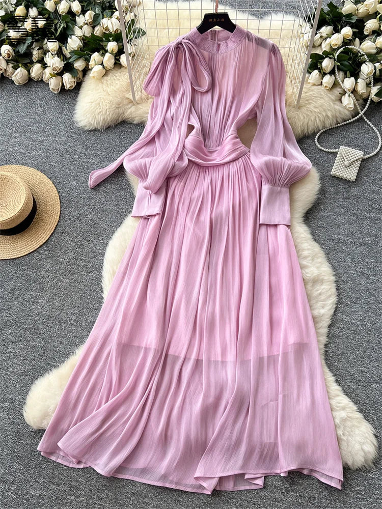 Elegant Beading Maxi Dress