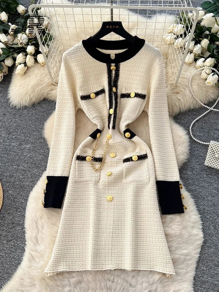 Autumn Style Vintage Dress