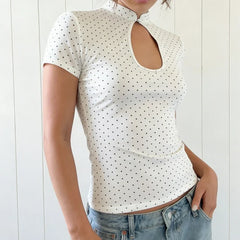Vintage Going Out Cropped Tops