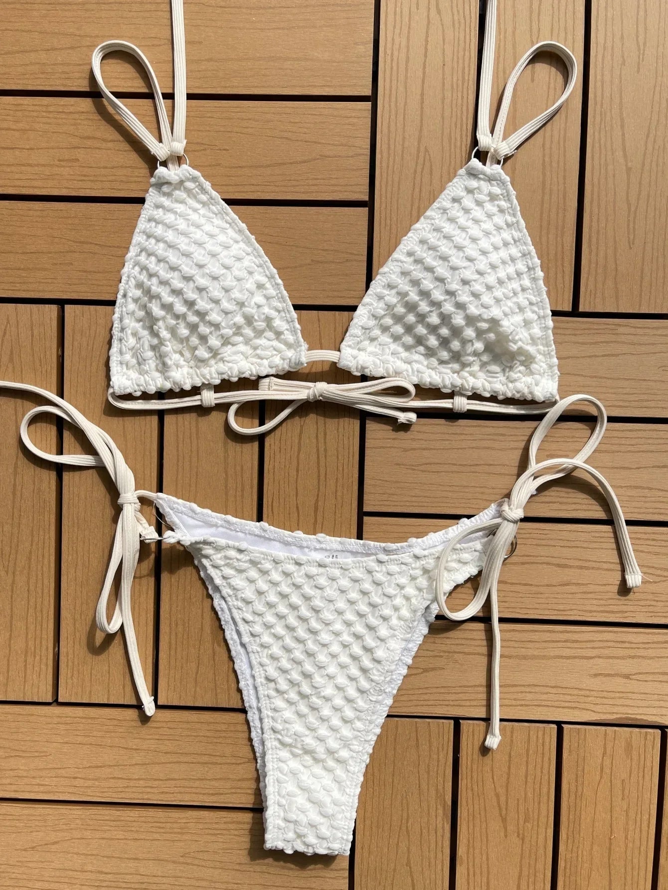 Sexy White Black Bikini