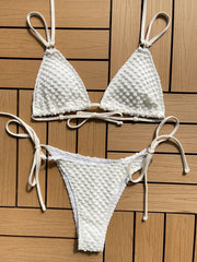 Sexy White Black Bikini