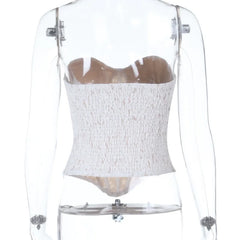 Y2K Bandeau Tube Tops