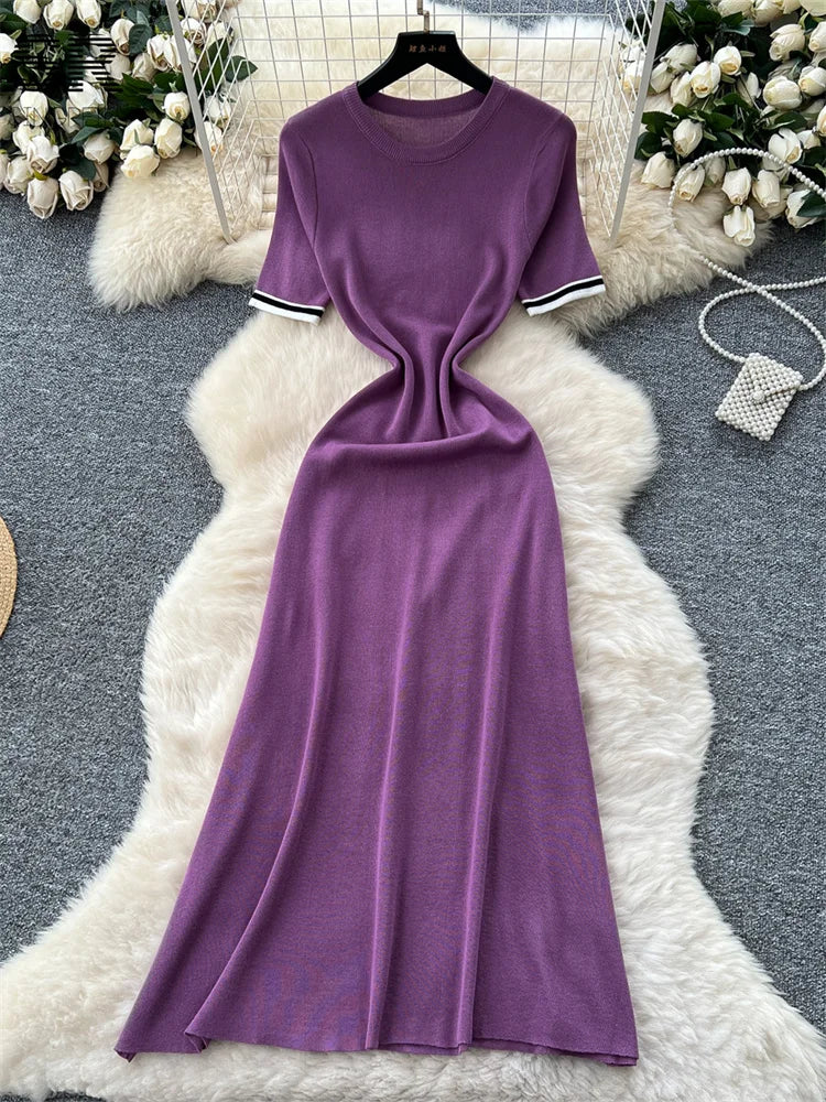 Senior Chic Knit Dress