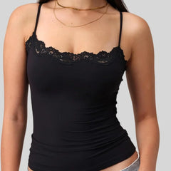 Y2k Padded Lace Camisoles Top