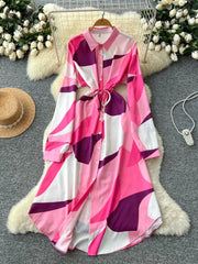 Casual Print Dress